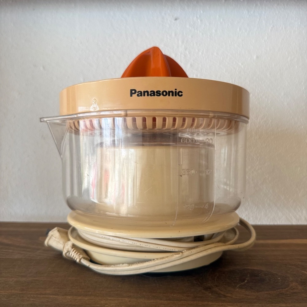 NOT WORKING Vintage Panasonic Citrus Juicer MJ-50P‎ FOR PARTS AS IS Replacement